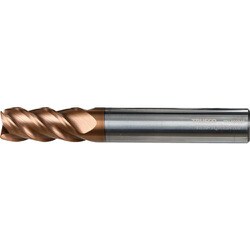 TRUSCO 超硬不等分割不等リードスクエアエンドミル（4枚刃）8.0 TS50-TQHES4080