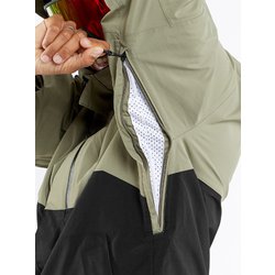 Mens L GORE-TEX Jacket G0652406 Light MILITARY Sサイズ [スノーボード ウェア ジャケット メンズ]