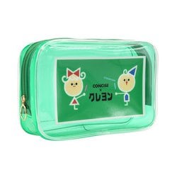 サクラクレパス商品コラボシリーズ TTC カラフル ビニールポーチ S クレヨン柄 LSC001-GN