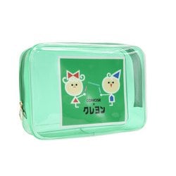 サクラクレパス商品コラボシリーズ TTC カラフル ビニールポーチ L クレヨン柄 LSC002-GN