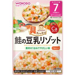 具たっぷりグーグーキッチン 鮭の豆乳リゾット [対象月齢：7か月頃から]