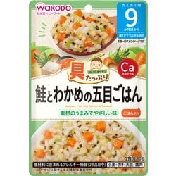 具たっぷりグーグーキッチン 鮭とわかめの五目ごはん [対象月齢：9か月頃から]