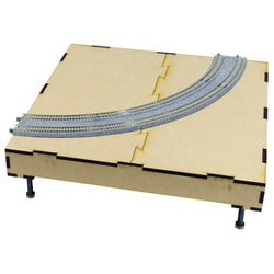 24-056 T-TRAKモジュールボードキット コーナー [鉄道模型用品]