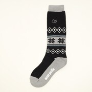 KIDS スノーソックス 541905 BLK 20-23cm [スキーソックス ジュニア]