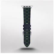 KSS0162E [AppleWatch 41/40/38mm用 バンド シリコン ブルー×グリーン]
