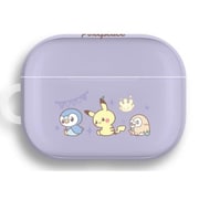 ポケットモンスター ポケピース AirPods Pro(Pro 2/第1世代)用 ソフトケース パープル POKE-853B