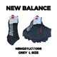 並行輸入品 NBM201LC11006 6枚組 ソックス Lサイズ GREY