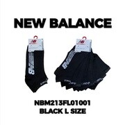 並行輸入品 NBM213FL01001 6枚組 ソックス Lサイズ BLACK