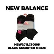 NBW201LC10006 6枚組 ソックス Mサイズ BLACK ASSORTED [並行輸入品]