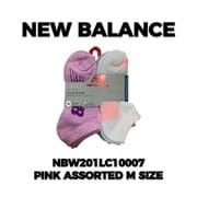 NBW201LC10007 6枚組 ソックス Mサイズ PINK ASSORTED [並行輸入品]