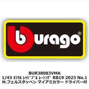 BUR38083VMA 1/43 オラクル レッドブル レーシング RB19 2023 No.1 M.フェルスタッペン マイアミカラー ドライバー付 [ダイキャストミニカー]