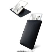 Google Pixel Tablet 2023用 ケース ソフトレザー カバー ポーチ マグネット開閉 ベルト開閉 スタンド付き ブラック TB-P231PPLSBK