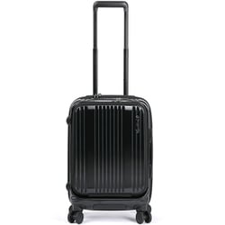 スーツケース INTER CITY（インターシティ） フロントオープン 48c 旅行日数目安：1～2拍 35L TSAロック搭載 機内持ち込み可 ジェットブラック 60520