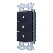 アドバンスシリーズ 埋込電動シャッタ用押釦スイッチセット(3a接点) マットブラック WTA5498BK