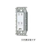 WTL153249H [アドバンスシリーズ 埋込アースターミナル付ダブルコンセント（絶縁枠付） グレー]