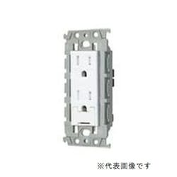 WTL115249H [アドバンスシリーズ 埋込扉付アースターミナル付接地ダブルコンセント（絶縁枠付） グレー]