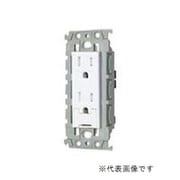 WTL115249H [アドバンスシリーズ 埋込扉付アースターミナル付接地ダブルコンセント（絶縁枠付） グレー]