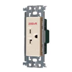 WTL19223F [アドバンスシリーズ 15A・20A兼用埋込接地コンセント（250V）（金属枠付） ベージュ]