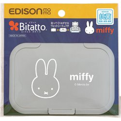 ビタット miffyフェイス グレー KJC-PB000535