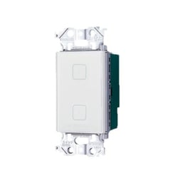 WTY5902WK [アドバンスシリーズ タッチスイッチ用ダブル子器 マットホワイト]