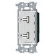WTA5656 [アドバンスシリーズ 埋込電子ダブルスイッチ（子器）（ほたる機能付）]