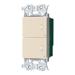 WTY2402F [アドバンスシリーズ リンクプラス 埋込ダブルスイッチ（受信器） マットベージュ]