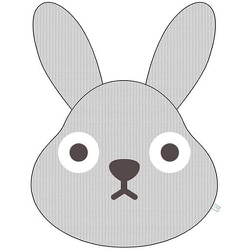 LPC-FC-BK ラッピー （コーデュロイシリーズ）フェイスクッション びっくり [キャラクターグッズ]