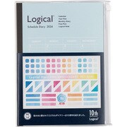 ロジカルダイアリー 10周年限定カバーポケット A5 ブルー NS-A502C-2410THB