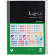 ロジカルダイアリー 10周年限定カバーポケット A5 ブラック NS-A502C-2410THD