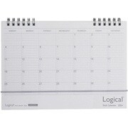 ロジカルダイアリー 2024 リングタイプ A5 ホワイト CLT-A502-24W