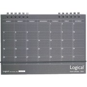 ロジカルダイアリー 2024 リングタイプ B6 ブラック CLT-B602-24D