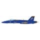 GAUSM10003 1/72 F/A-18E アメリカ海軍 Blue Angels 165664 [ダイキャスト飛行機]