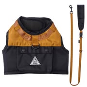 115R03 [OUTDOORロゴハーネス ブラック M]