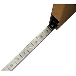 鉛製貼付けロールウェイト （10g刻み） 黒（定番の強力粘着テープ） 5kg NO8-RL