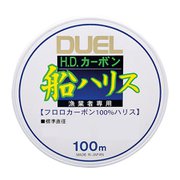 H.D.カーボン船ハリス 100m 2.5号 クリアー
