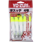浮スッテカンTY2布巻 5本入 4.0号 LYH L黄×白