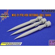 KSL 72020 1/72 MiG-21 PTB-490増槽 3個入り [プラモデル用パーツ]