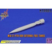 KSL 72021 1/72 MiG-21 PTB-800増槽 1個入り [プラモデル用パーツ]