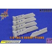 KSL 72022 1/72 F/A-18C/D パイロンセット （SUU-63×4・Suu-62×1） [プラモデル用パーツ]