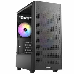 ARGBファン搭載 Micro ATX / ITX対応 ミドルタワーPCケース NX500M ARGB