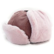 コーデュロイボアアビエーター SISA1003 32 PINK [スキー キャップ レディース]