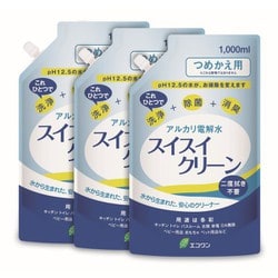アルカリ電解水 スイスイクリーンつめかえ 1000ml 3袋
