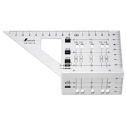 2×4止型定規 アルミ 62116