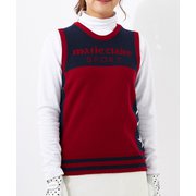 732800 [レディス ニットベスト Lサイズ RD]