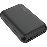 EMB-D10000BK [ヨドバシカメラオリジナル モバイルバッテリー パワーバンクD100 10000mAh 入出力（USB-C×1） 出力（USB-A×1 USB-C×1） ブラック]