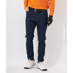 新品 フィラ ゴルフ 総柄 ９分丈 テーパード ストレッチ パンツ Dカン 78 新品 フィラ ゴルフ 総柄 9分丈 テーパード ストレッチ パンツ