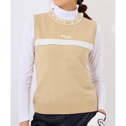 792540 [レディス ニットベスト Lサイズ BE]