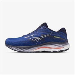 ヨドバシ.com - ミズノ mizuno ウエーブライダー27 SW(スーパーワイド) WAVE RIDER 27 SW J1GC2304 5  ブルー×ホワイト×コーラル 25.5cm [ランニングシューズ メンズ] 通販【全品無料配達】