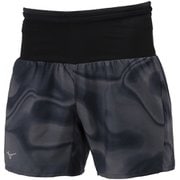 ランニングマルチポケットパンツグラフィック J2MBA520 9 ブラック Sサイズ [ランニングウェア ショートパンツ ユニセックス]