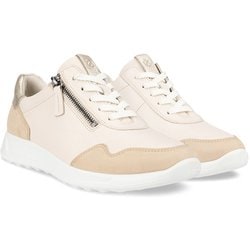 W FLEXURE RUNNER SIDE ZIPPER SNEAKERS 29245360714 BEIGE/LIMESTONE/PURE WHITE GOLD EU35(22.5cm) [ウォーキングシューズ レディース]